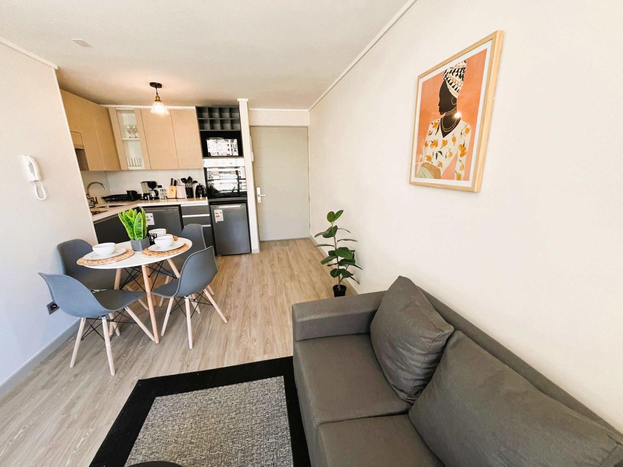 Apartamento Hom I Depto 1d1b Cercano Al Metro Santa Isabelstgo