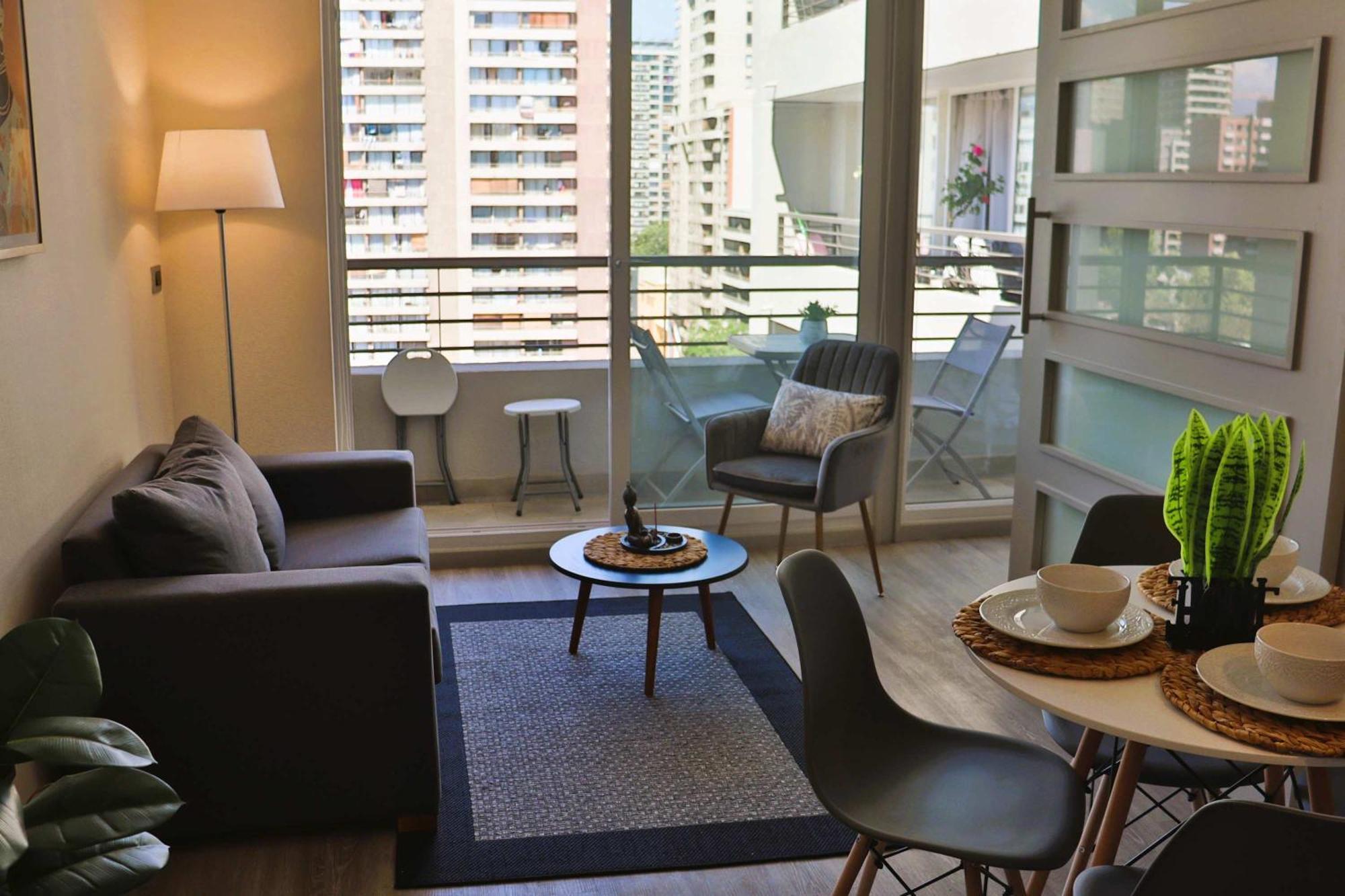 Apartamento Hom I Depto 1d1b Cercano Al Metro Santa Isabelstgo *