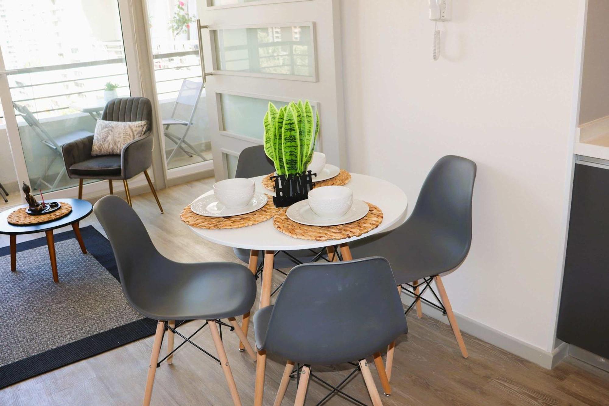 Hom I Depto 1d1b Cercano Al Metro Santa Isabelstgo Apartamento Santiago